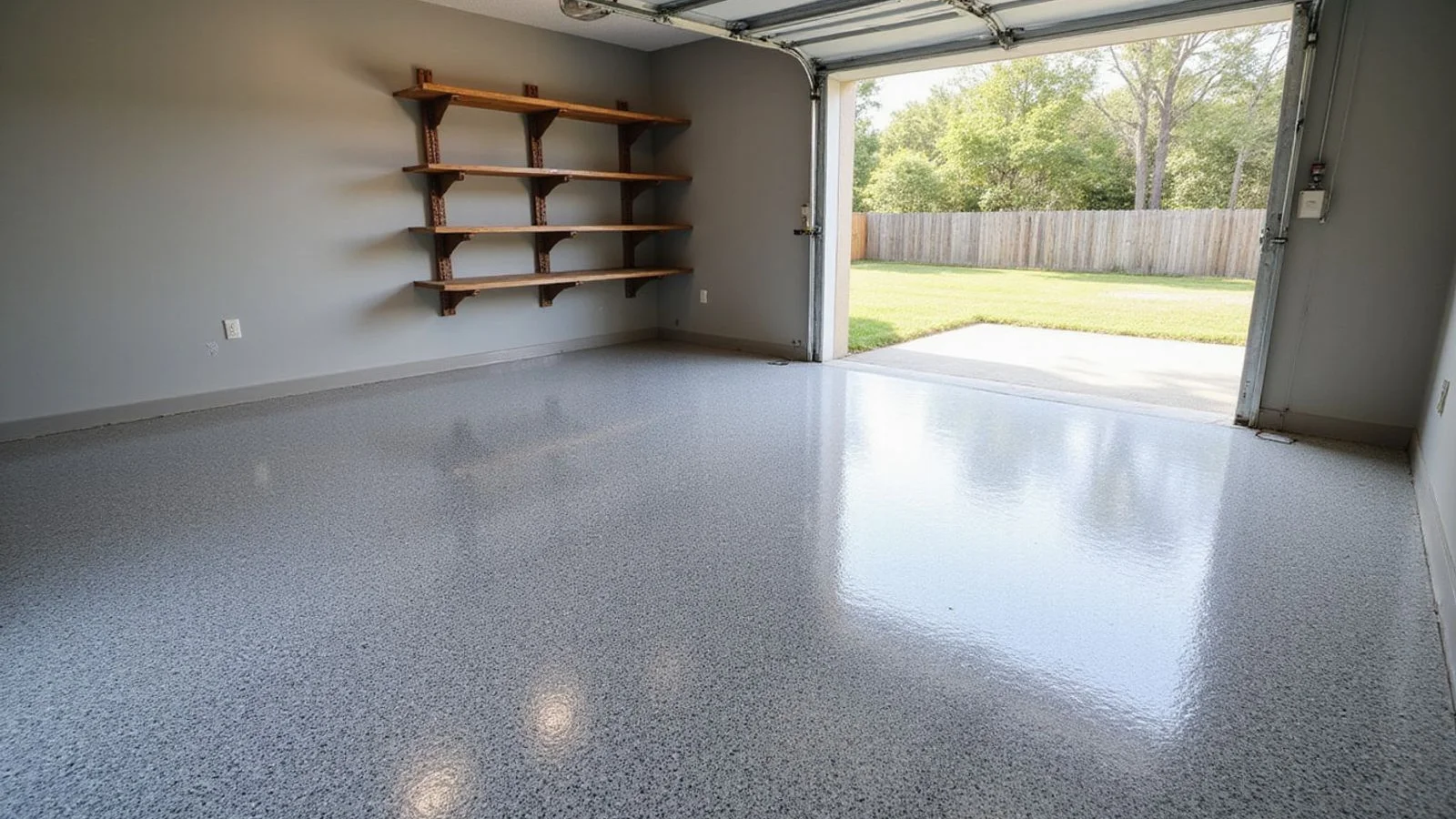 Residential Garage Floor Epoxy Coating