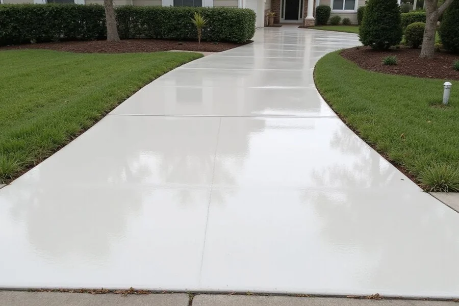 After Driveway Coating
